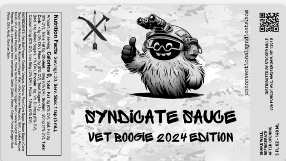*LIMITED EDITION Syndicate (Hot) Sauce