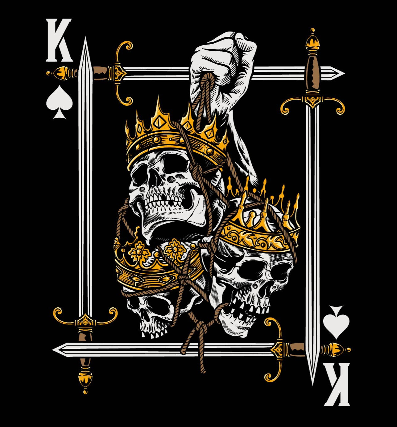 No Kings T-shirt Design 